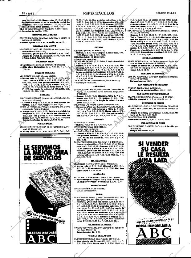 ABC MADRID 19-08-1995 página 82