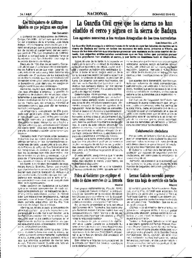 ABC MADRID 20-08-1995 página 24