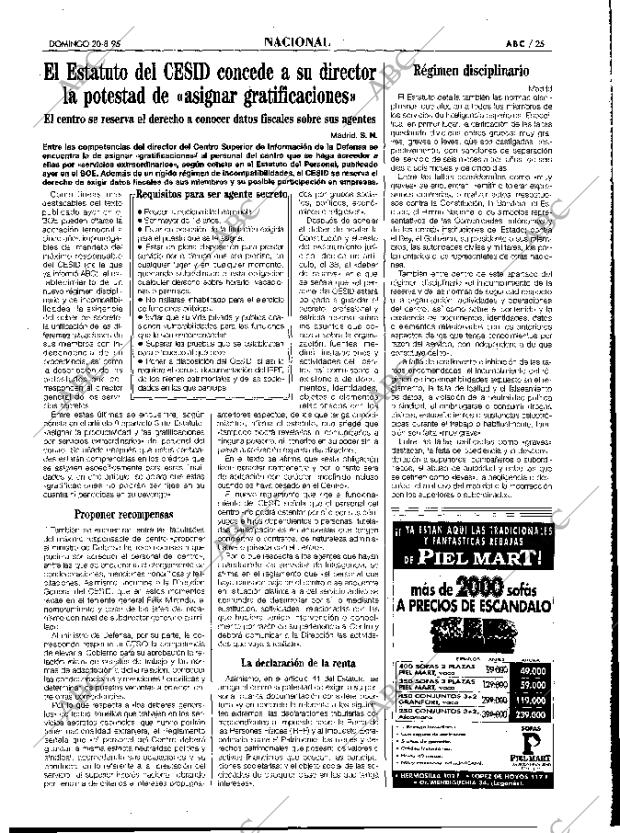 ABC MADRID 20-08-1995 página 25