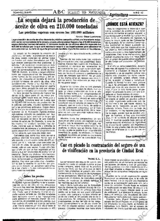 ABC MADRID 20-08-1995 página 43