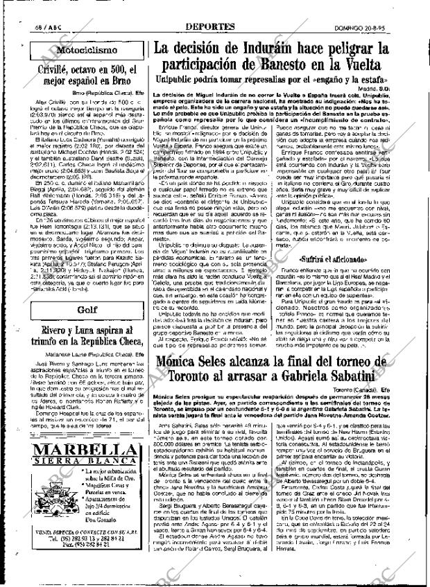 ABC MADRID 20-08-1995 página 68
