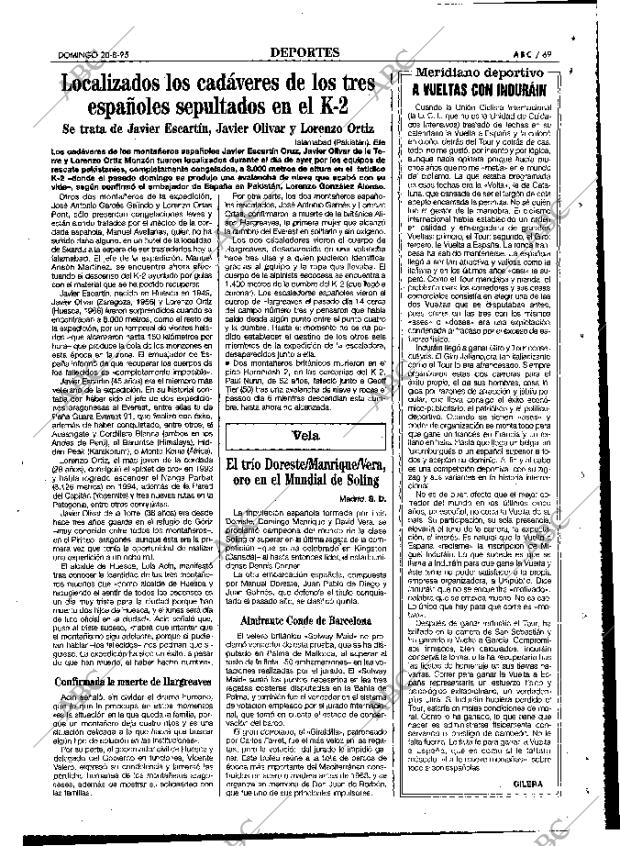 ABC MADRID 20-08-1995 página 69