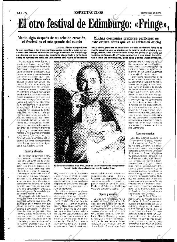 ABC MADRID 20-08-1995 página 74