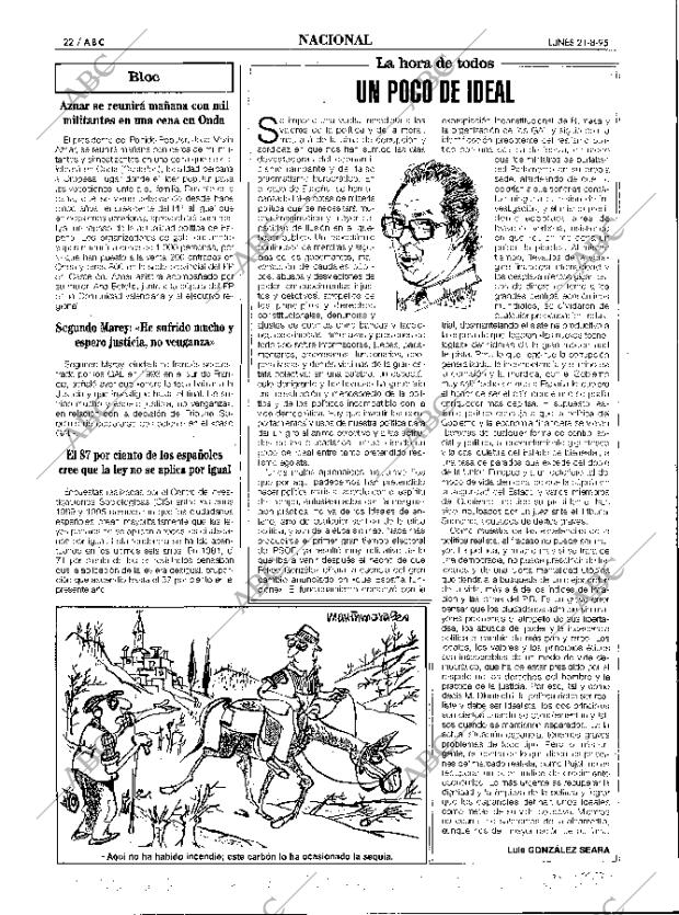 ABC MADRID 21-08-1995 página 22