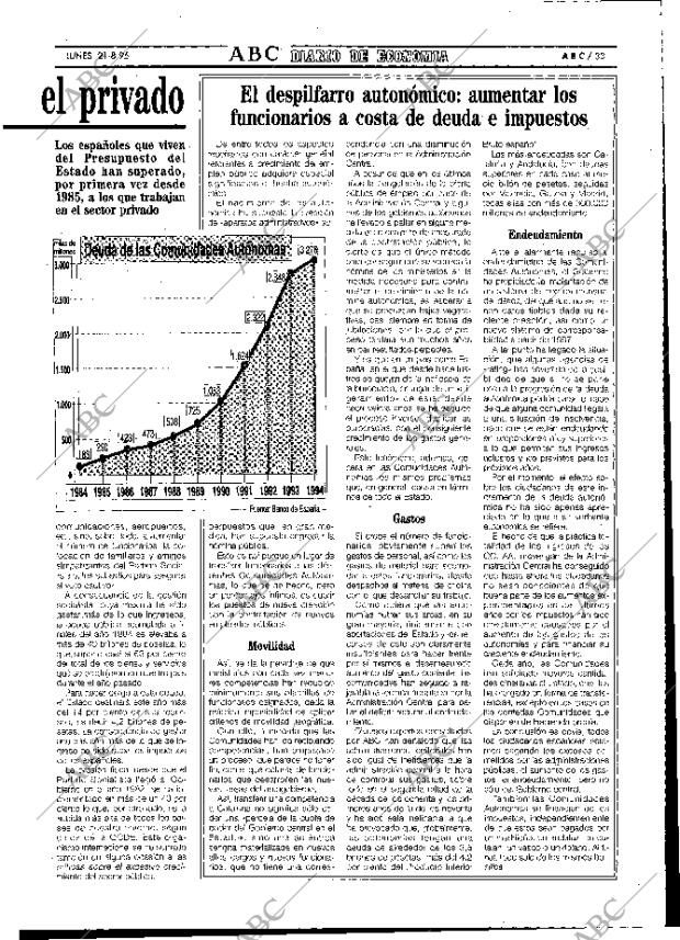 ABC MADRID 21-08-1995 página 33