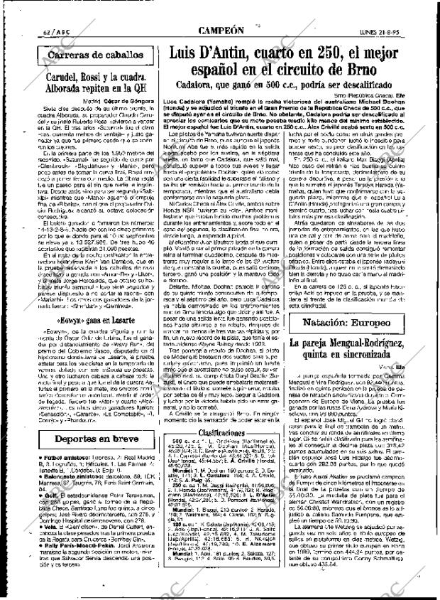 ABC MADRID 21-08-1995 página 62