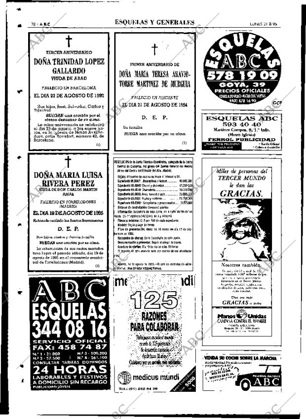 ABC MADRID 21-08-1995 página 78