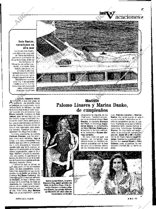 ABC MADRID 23-08-1995 página 95