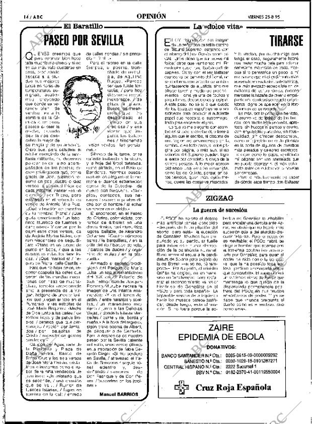 ABC SEVILLA 25-08-1995 página 14