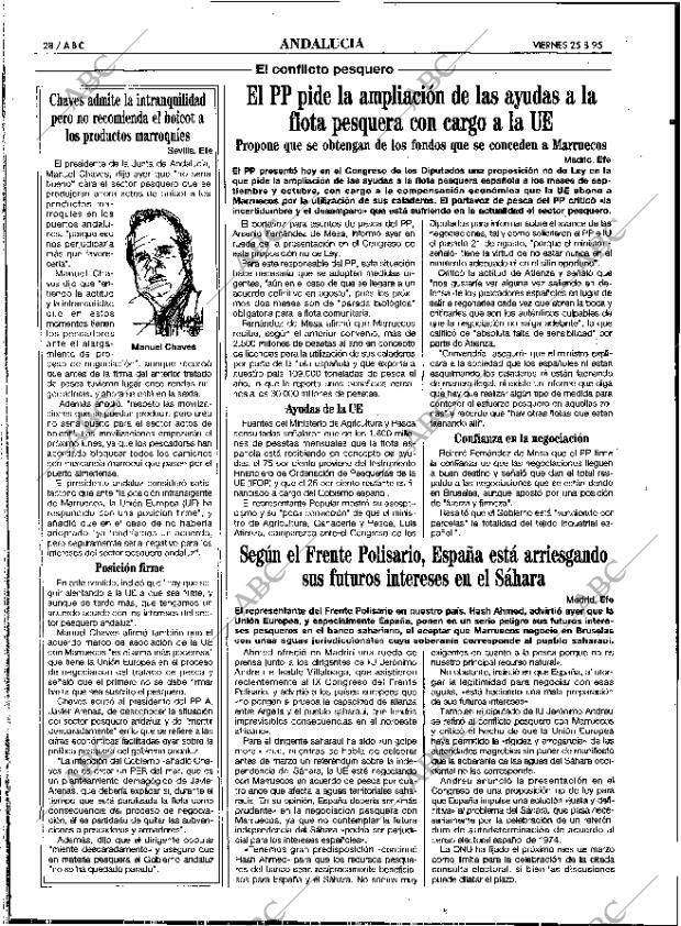 ABC SEVILLA 25-08-1995 página 28