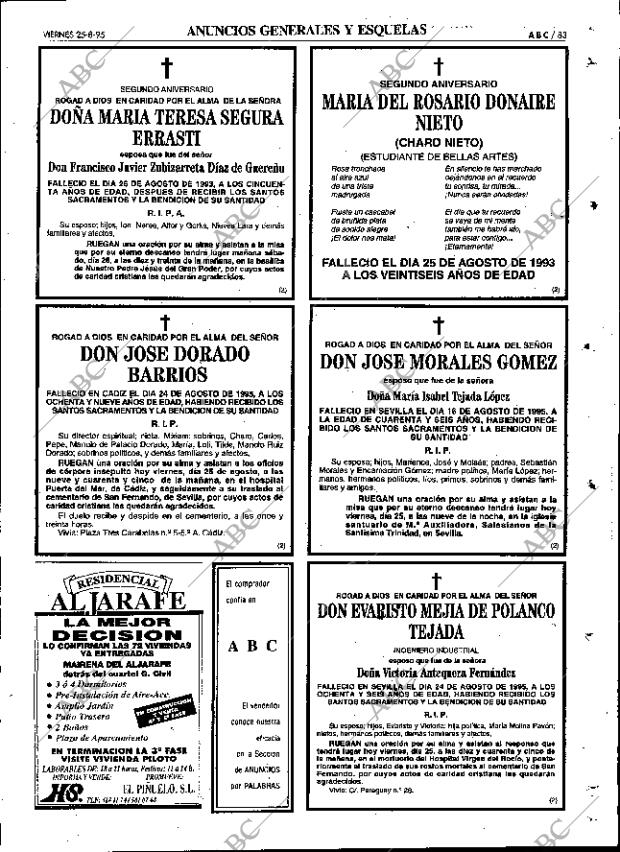 ABC SEVILLA 25-08-1995 página 83