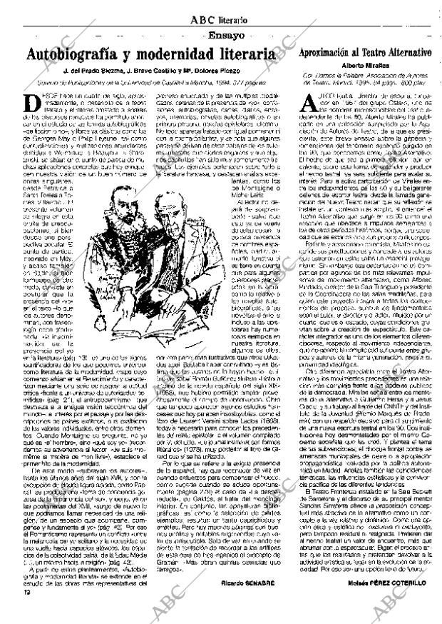 CULTURAL MADRID 25-08-1995 página 12