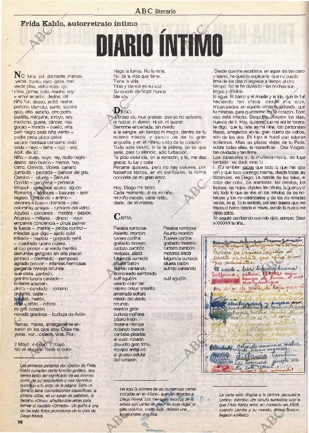 CULTURAL MADRID 25-08-1995 página 16