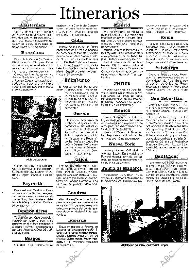 CULTURAL MADRID 25-08-1995 página 4