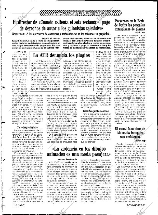 ABC SEVILLA 27-08-1995 página 100
