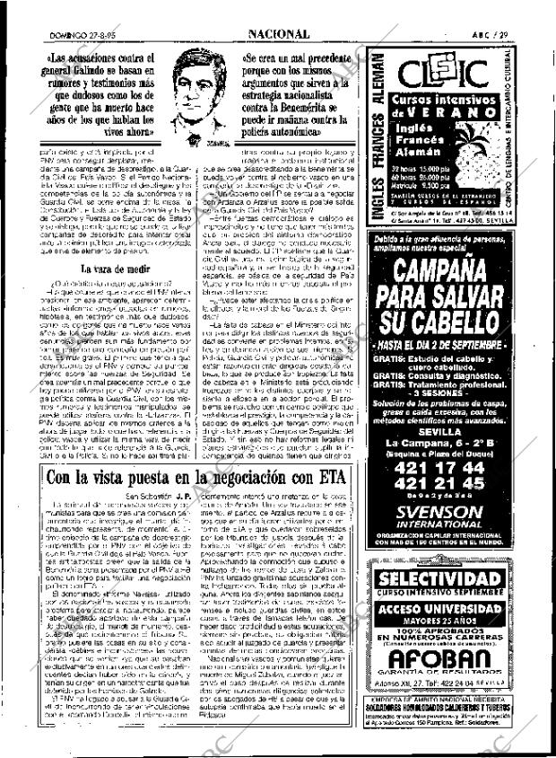 ABC SEVILLA 27-08-1995 página 29