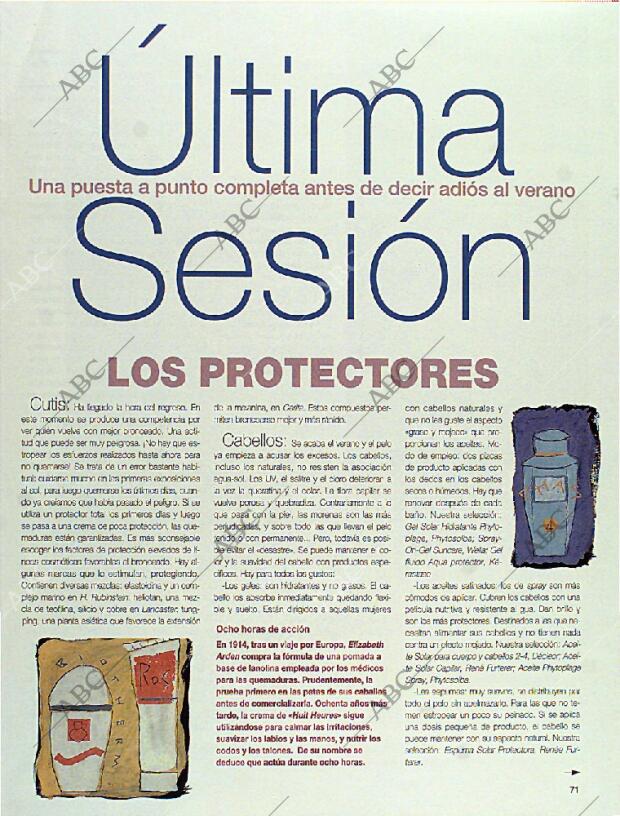 BLANCO Y NEGRO MADRID 27-08-1995 página 71