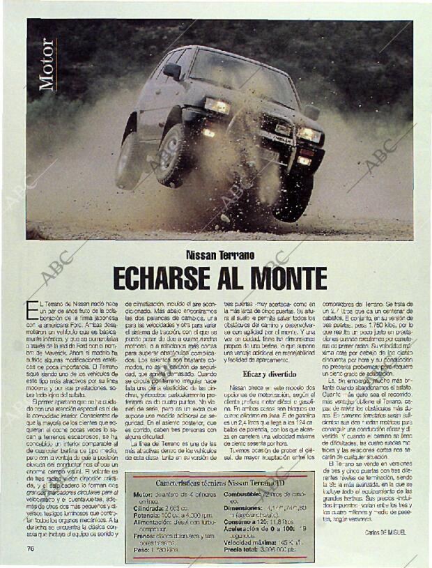 BLANCO Y NEGRO MADRID 27-08-1995 página 76