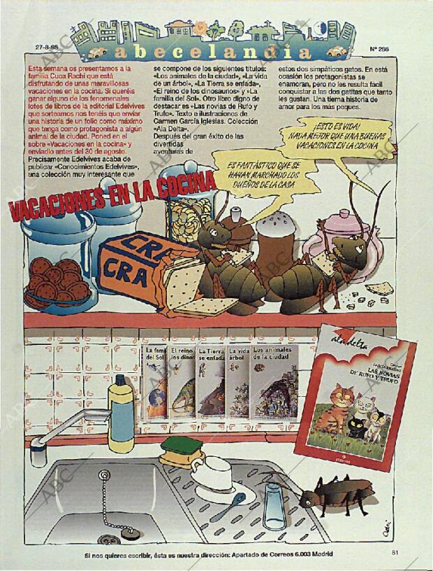 BLANCO Y NEGRO MADRID 27-08-1995 página 81