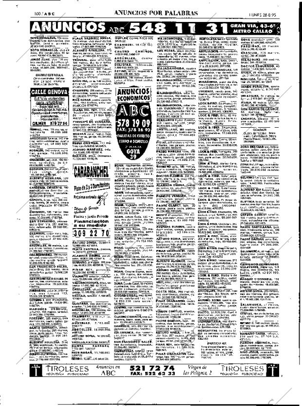 ABC MADRID 28-08-1995 página 100