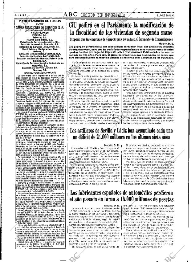 ABC MADRID 28-08-1995 página 34