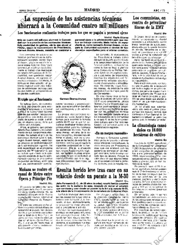 ABC MADRID 28-08-1995 página 73