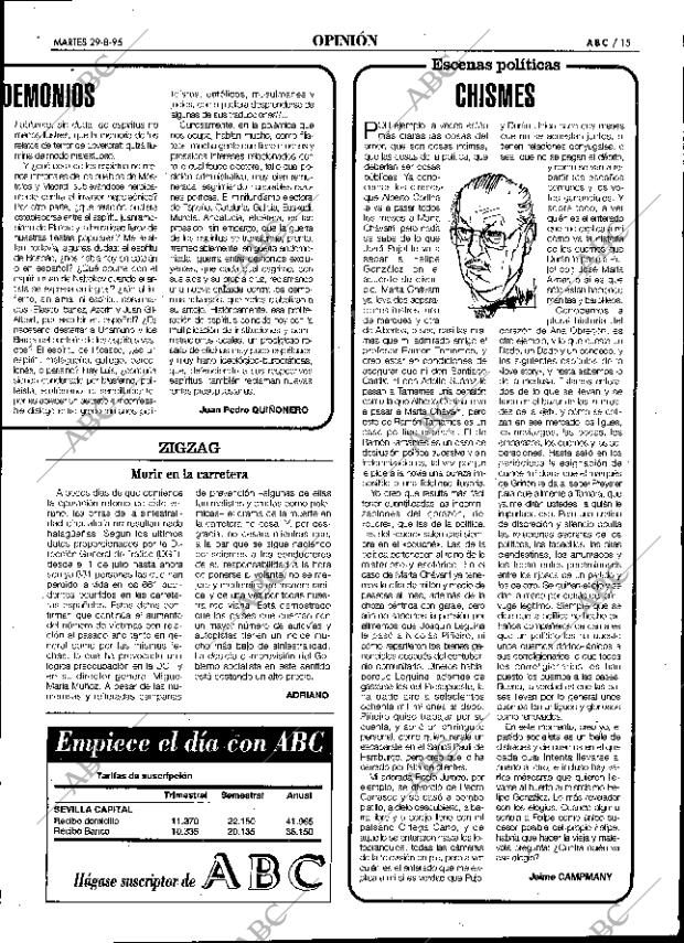 ABC SEVILLA 29-08-1995 página 15