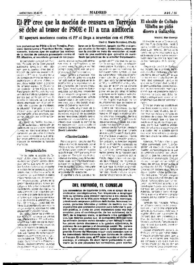 ABC MADRID 30-08-1995 página 55