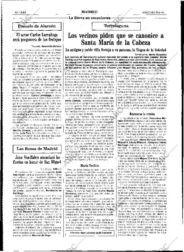 ABC MADRID 30-08-1995 página 62