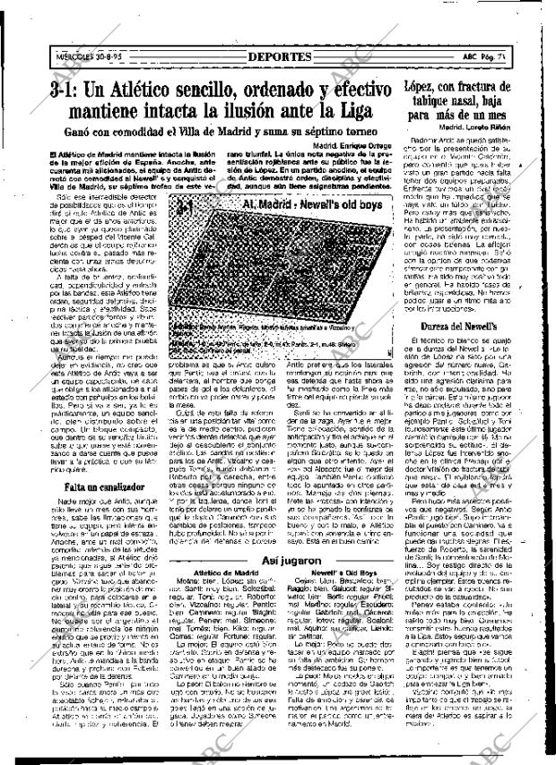 ABC MADRID 30-08-1995 página 71