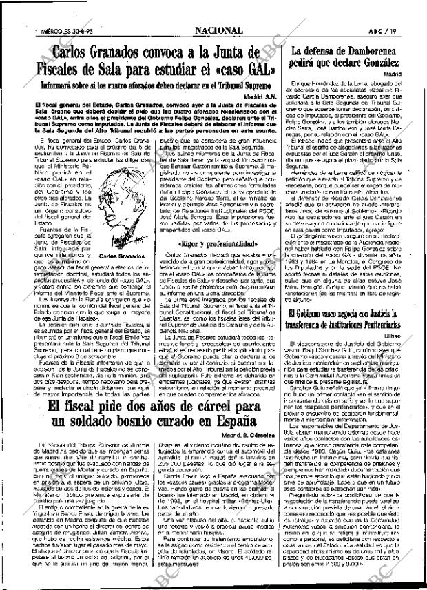 ABC SEVILLA 30-08-1995 página 19