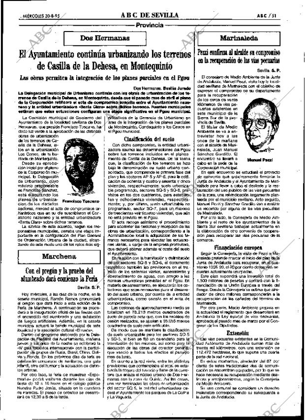 ABC SEVILLA 30-08-1995 página 51