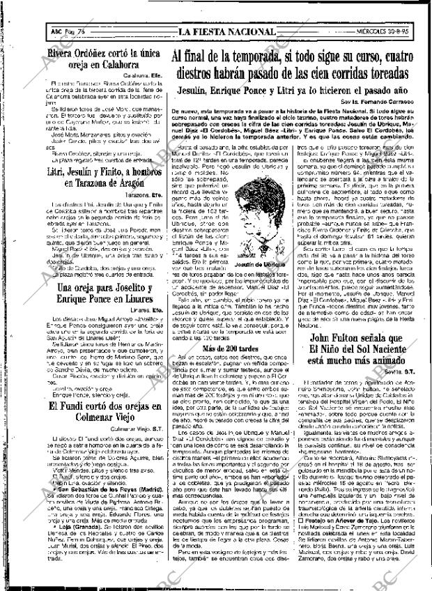 ABC SEVILLA 30-08-1995 página 76