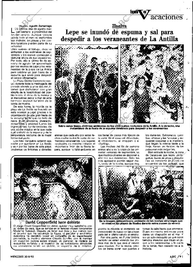 ABC SEVILLA 30-08-1995 página 91