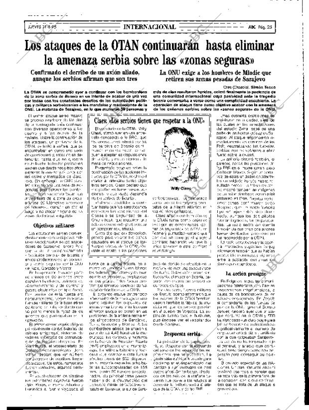 ABC MADRID 31-08-1995 página 25
