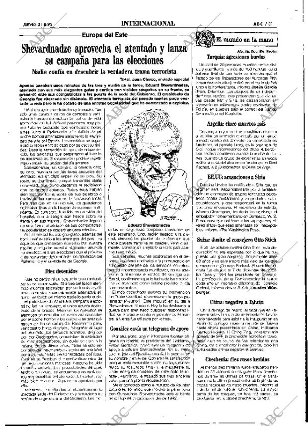 ABC MADRID 31-08-1995 página 31