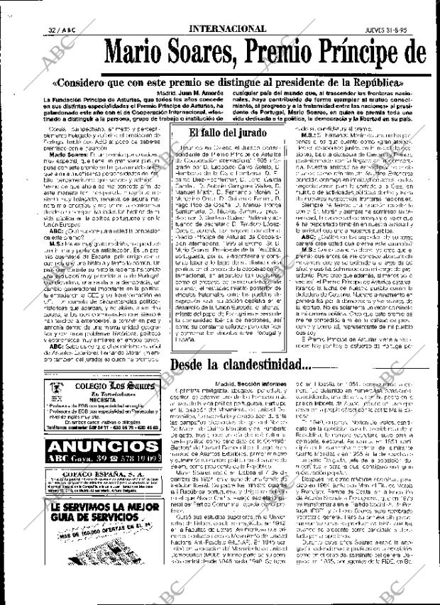 ABC MADRID 31-08-1995 página 32