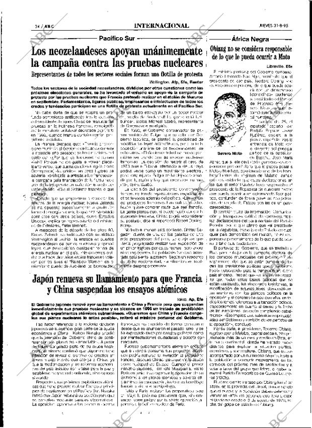 ABC MADRID 31-08-1995 página 34