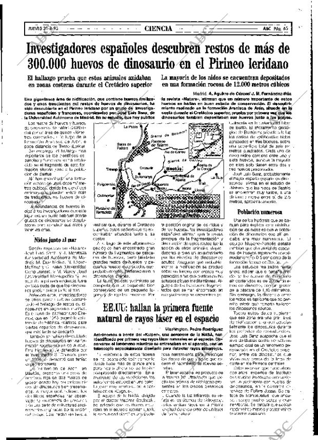 ABC MADRID 31-08-1995 página 65