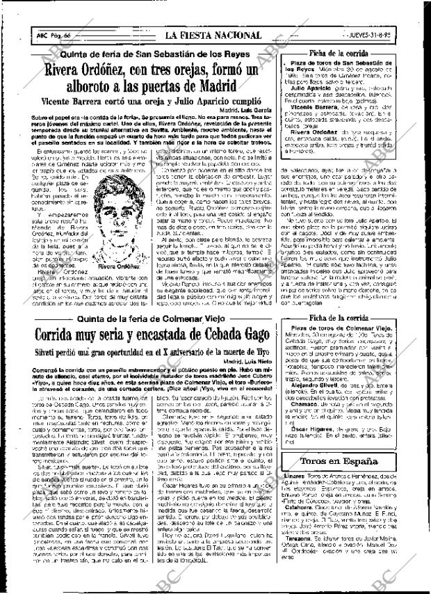 ABC MADRID 31-08-1995 página 66