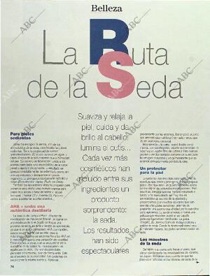 BLANCO Y NEGRO MADRID 03-09-1995 página 74