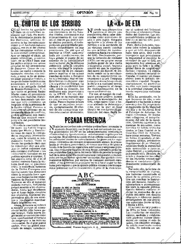 ABC MADRID 05-09-1995 página 15