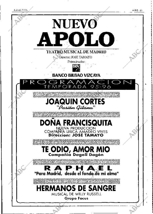 ABC MADRID 07-09-1995 página 83