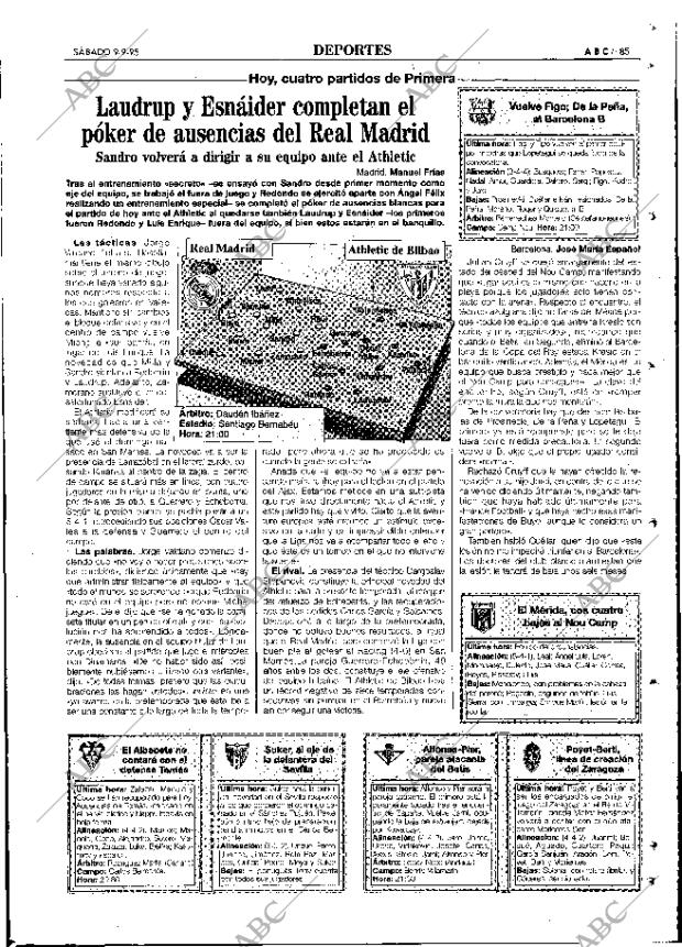 ABC MADRID 09-09-1995 página 85