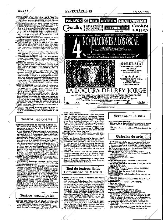 ABC MADRID 09-09-1995 página 92