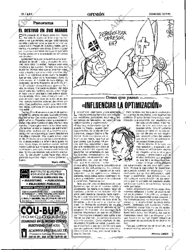 ABC MADRID 10-09-1995 página 20