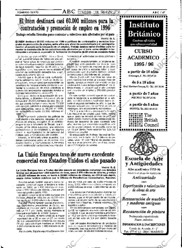 ABC MADRID 10-09-1995 página 47