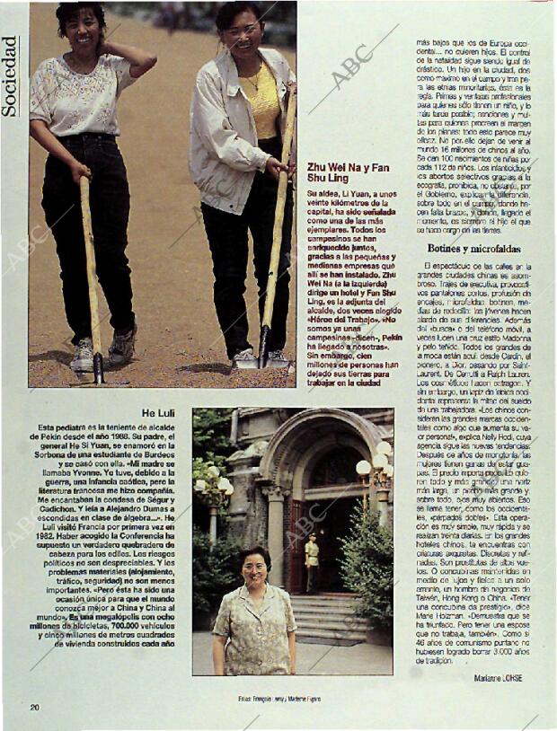 BLANCO Y NEGRO MADRID 10-09-1995 página 20