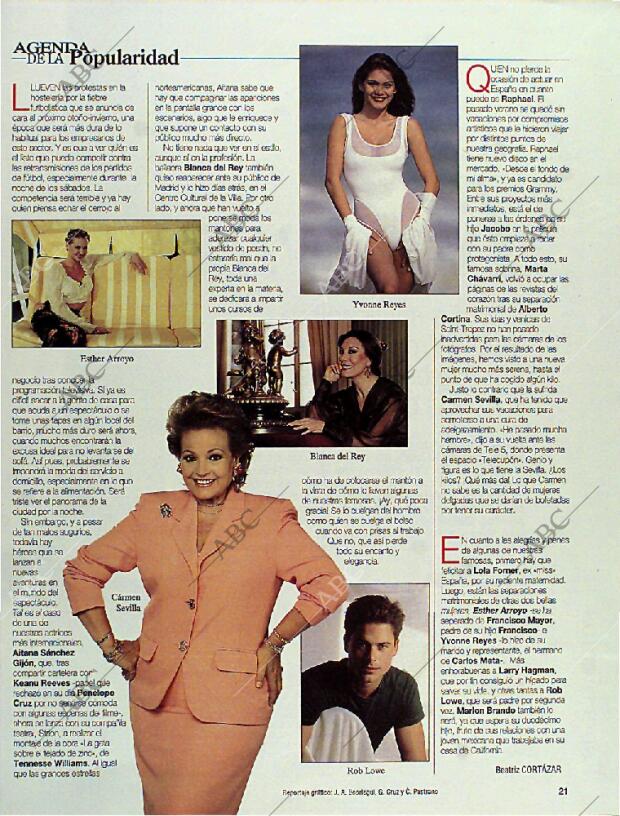 BLANCO Y NEGRO MADRID 10-09-1995 página 21