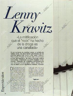 BLANCO Y NEGRO MADRID 10-09-1995 página 22